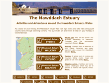 Tablet Screenshot of mawddachestuary.co.uk